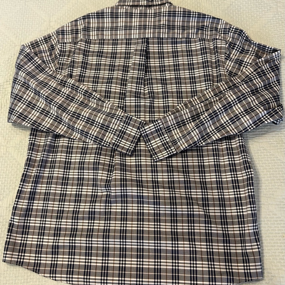 Jos. A. Bank size XL plaid dress shirt - Picture 2 of 6